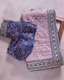 Georgette Premium Georgette Emboidey Work Saree With Blouse