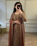Gorgeous Jimmy Choo Silk With Sequence Work Pant Suit With Dupatta